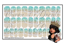 Load image into Gallery viewer, Beachy Keen NAIL WRAP