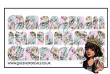 Load image into Gallery viewer, Pastel Butterfly NAIL WRAP
