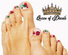 Load image into Gallery viewer, Rose Bath NAIL WRAP
