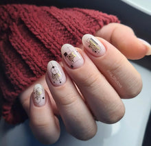 Load image into Gallery viewer, IBDI NAILS slider AIR FOIL 30 - Geo snowflakes