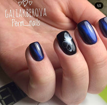 Load image into Gallery viewer, IBDI NAILS - AIR  slider 112 - White flowers &amp; Butterflies