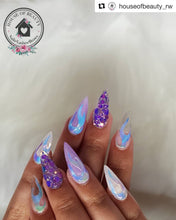 Load image into Gallery viewer, Holographic ghost flame Decals