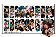 Load image into Gallery viewer, Blooms &amp; Lockets NAIL WRAP