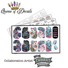Load image into Gallery viewer, OFFICIAL Miss Cherry Martini/Queen of decals collaboration ‘MER KITTIES’
