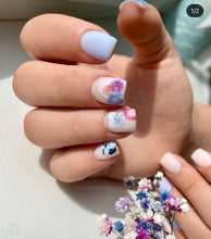 Load image into Gallery viewer, IBDI NAILS slider - COLORFUL 93 - Pressed Flowers