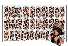 Load image into Gallery viewer, A Leopard Never Changes NAIL WRAP