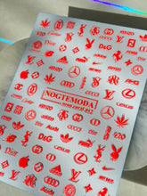 Load image into Gallery viewer, NEON CORAL 012 - Mixed Logos