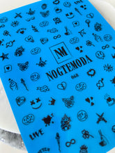 Load image into Gallery viewer, NOGTEMODA Nail stickers 068 - Aesthetic Sketches