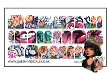 Load image into Gallery viewer, Graffiti NAIL WRAP
