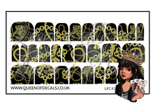 Load image into Gallery viewer, Tassels &amp; Chains NAIL WRAP
