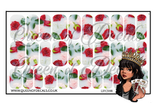 Load image into Gallery viewer, Rose Bath NAIL WRAP