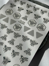 Load image into Gallery viewer, BEE Nail Art Stickers - Silver