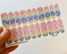 Load image into Gallery viewer, Pastel LV Tie-Dye NAIL WRAP