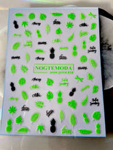 Load image into Gallery viewer, NEON GREEN 018 -  Pineapple &amp; Palms