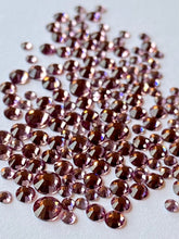 Load image into Gallery viewer, Light Amethyst Crystal Nail Gems (mixed sizes x150)