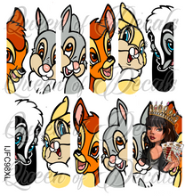 Load image into Gallery viewer, Full Cover Hand Drawn BAMBI