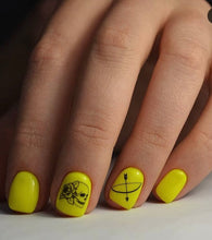Load image into Gallery viewer, IBDI NAILS slider - 446- Alternative Aesthetic love theme sketches