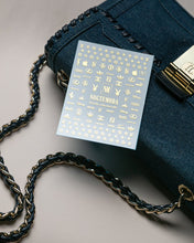 Load image into Gallery viewer, METALLIC COLLECTION 009 Gold Logos