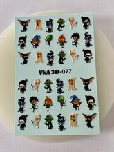 Load image into Gallery viewer, VNA 3D 077 Embossed Halloween figures