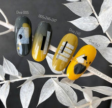Load image into Gallery viewer, IBDI NAILS slider AIR 184 - Skeleton leaves - White