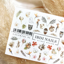 Load image into Gallery viewer, IBDI NAILS slider - COLORFUL 94 - Jungle Tribe