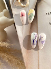 Load image into Gallery viewer, IBDI NAILS slider - COLORFUL 535 - Pink &amp; Blue Watercolor Floral