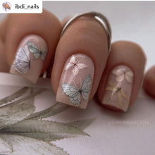 Load image into Gallery viewer, IBDI NAILS slider - COLORFUL 86 - Butterflies