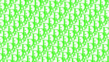 Load image into Gallery viewer, Vibes of Dior Designer inspired decal sheet (dropdown for colour options)