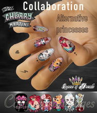 Load image into Gallery viewer, OFFICIAL Miss Cherry Martini/Queen of decals collaboration ‘ALTERNATIVE PRINCESSES 2’