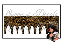 Load image into Gallery viewer, Brown Leopard NAIL WRAP