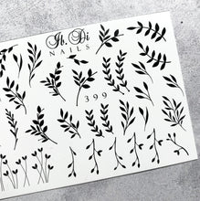 Load image into Gallery viewer, IBDI NAILS slider - 399 - Black Stems