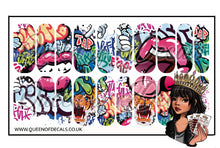 Load image into Gallery viewer, Graffiti NAIL WRAP