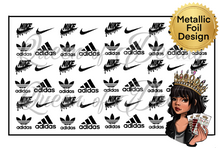 Load image into Gallery viewer, Metallic Sports logo