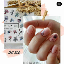 Load image into Gallery viewer, IBDI NAILS slider - 500 - Pretty Florals