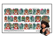 Load image into Gallery viewer, Tiger Tiger NAIL WRAP