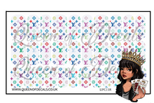 Load image into Gallery viewer, LV Signiture print (Summer)NAIL WRAP