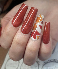 Load image into Gallery viewer, Negative Space Autumn Leaves