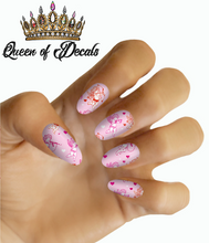 Load image into Gallery viewer, Pink Cupid NAIL WRAP