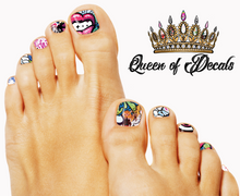Load image into Gallery viewer, Graffiti NAIL WRAP
