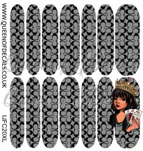 Load image into Gallery viewer, Coach Signature Print NAIL WRAP