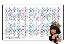 Load image into Gallery viewer, LV Signiture print (Summer)NAIL WRAP