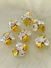 Load image into Gallery viewer, Cluster gold, Citrene &amp; Crystal