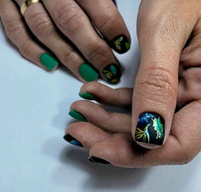 Load image into Gallery viewer, IBDI NAILS slider AIR FOIL 26 - Metallic Bugs &amp; Butterflies