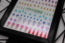 Load image into Gallery viewer, COLOR FOIL 002 Rainbow metallic Triangles