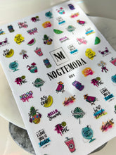 Load image into Gallery viewer, NOGTEMODA Nail stickers 081 - Summer Holidays