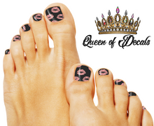 Load image into Gallery viewer, Pink Lippy Kisses NAIL WRAP