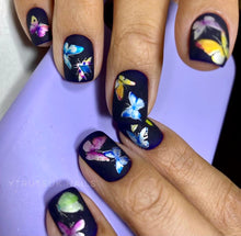 Load image into Gallery viewer, IBDI NAILS slider AIR FOIL 26 - Metallic Bugs &amp; Butterflies