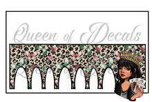 Load image into Gallery viewer, Leopard &amp; butterflies NAIL WRAP