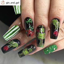 Load image into Gallery viewer, GRINCH Artist collaboration decal with Natasha Newton