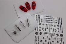 Load image into Gallery viewer, NOGTEMODA Nail stickers 020 - Tiger Stripe Shapes